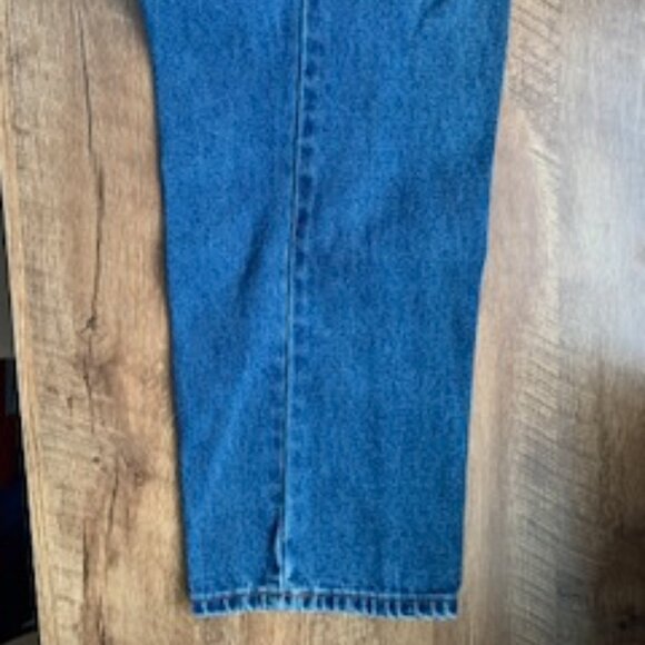 Wrangle Classic jeans with leather logo, 34x30 - Picture 9 of 12